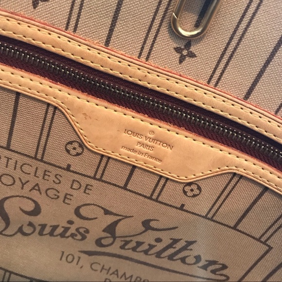 💎Authentic LV Neverfull MM tote bag💎 - Picture 9 of 13